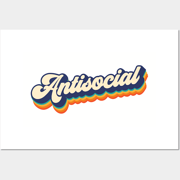 Antisocial Wall Art by Melonseta